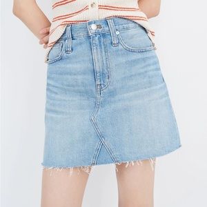 Madewell Jean skirt